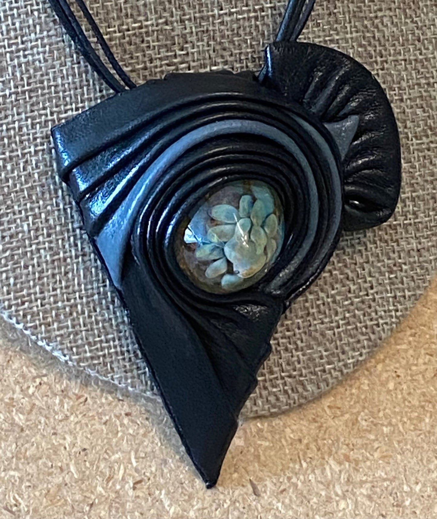 Necklace, Genuine Leather