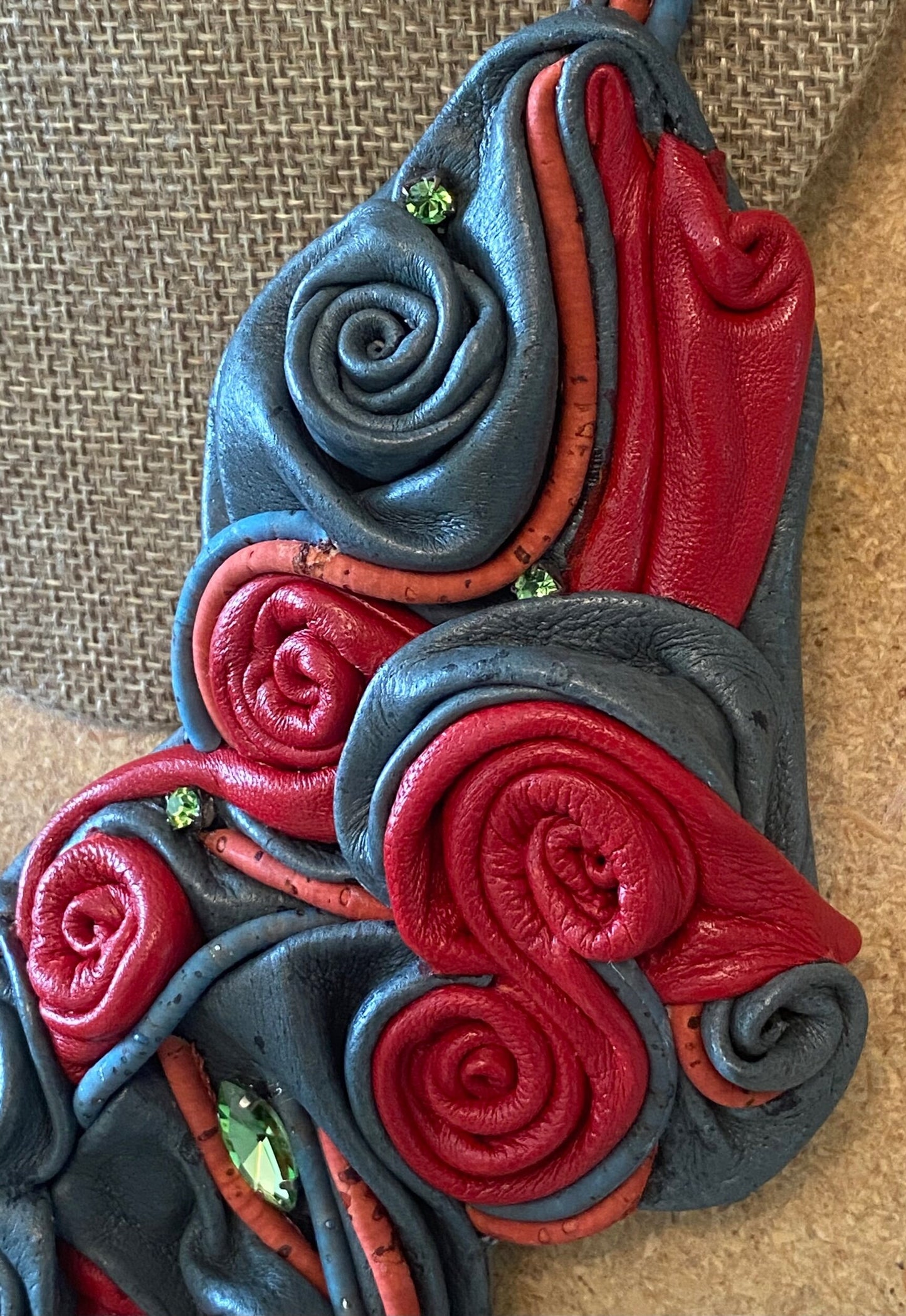 Necklace, Genuine Leather