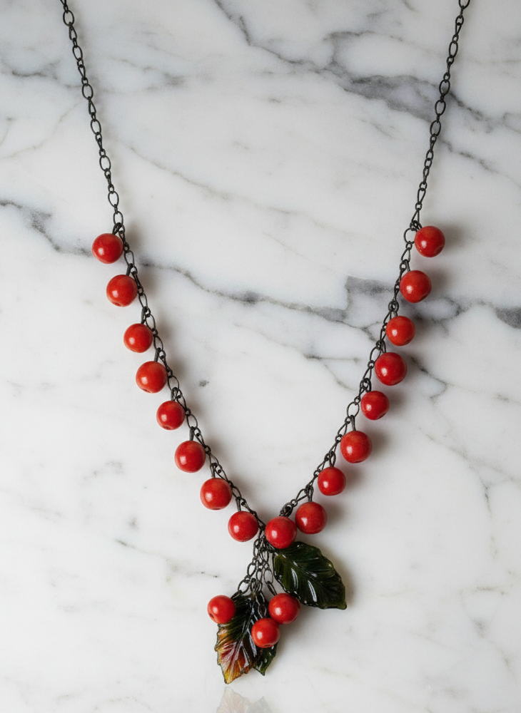 “Freya's Brisingamen” Necklace & Earrings Set