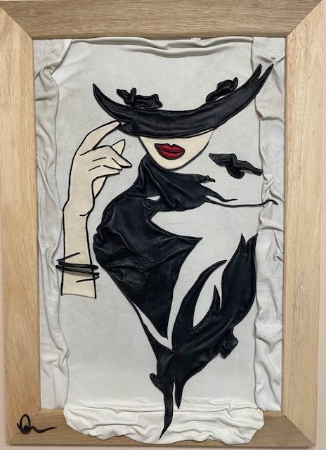“Mysterious Voyage” Genuine Leather Art