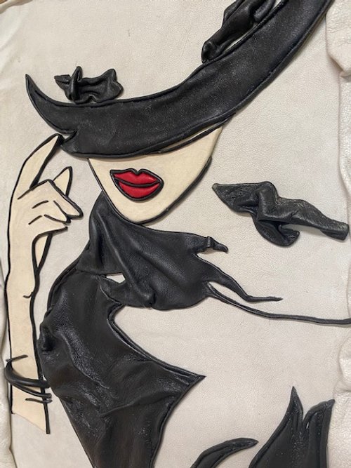 “Mysterious Voyage” Genuine Leather Art