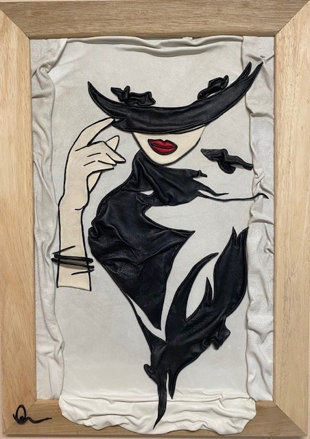 “Mysterious Voyage” Genuine Leather Art