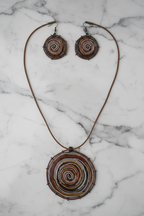 “Golden Ratio” Necklace &amp; Earrings Set