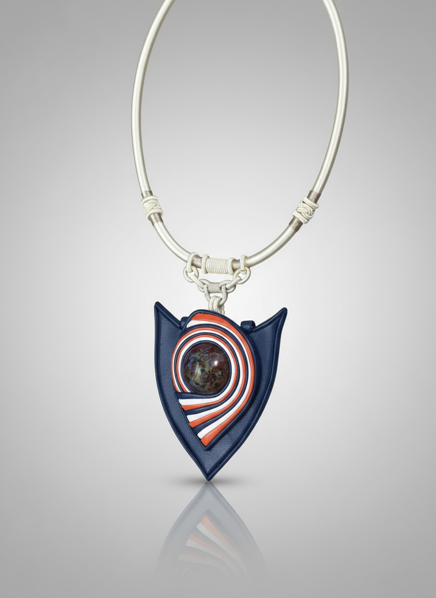 “Cat's Eye Nebula” Necklace