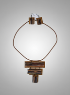 “Bohemian Rhapsody” Necklace with Earrings Set