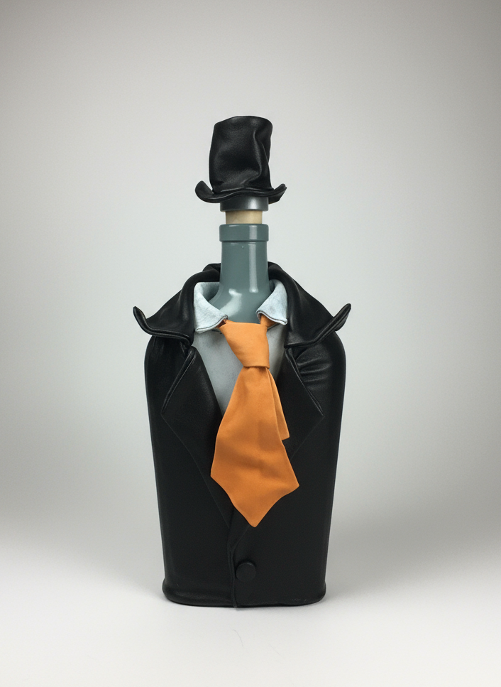 Bottle "Gentlemen with Yellow Tie"