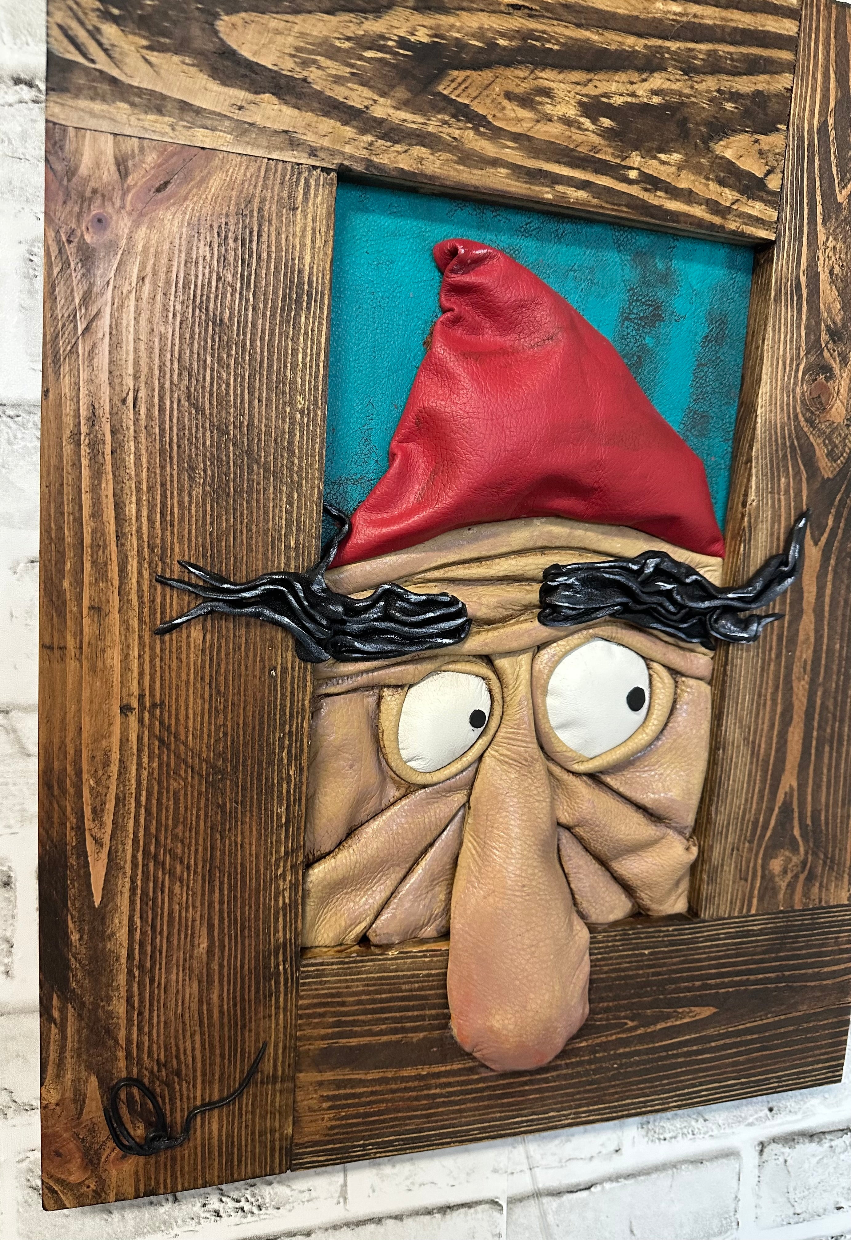 Who’s there? Genuine Leather 3D Art
