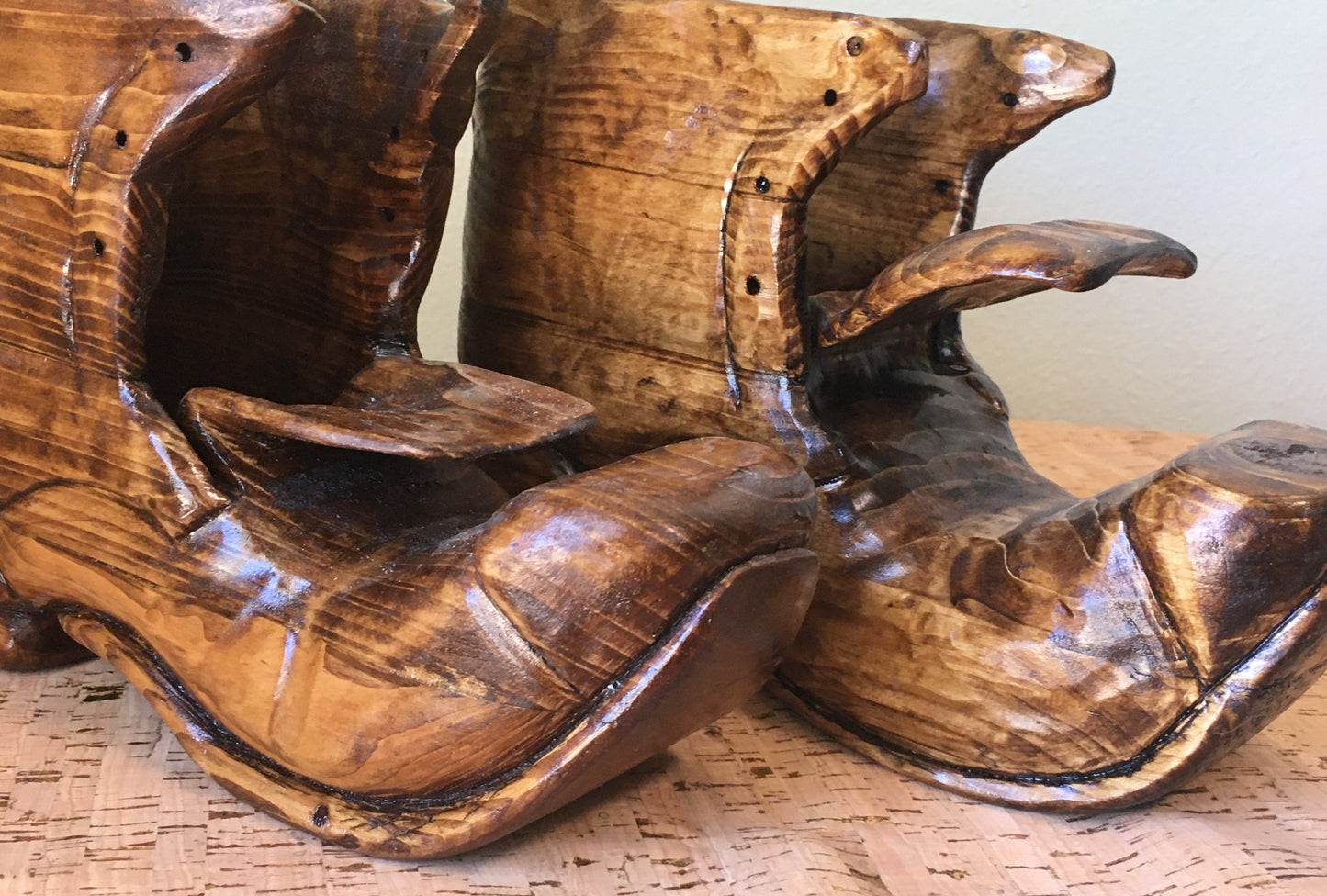 “Pair of Old Shoes” Wood