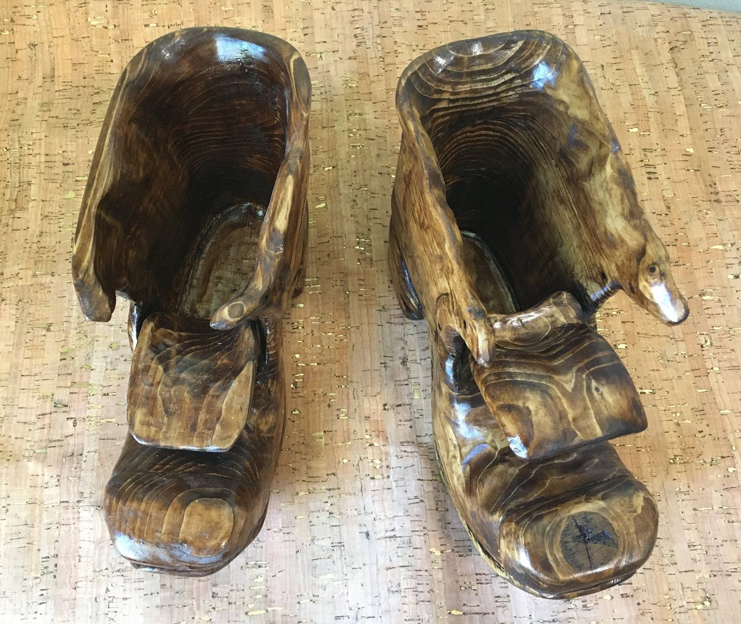 “Pair of Old Shoes” Wood