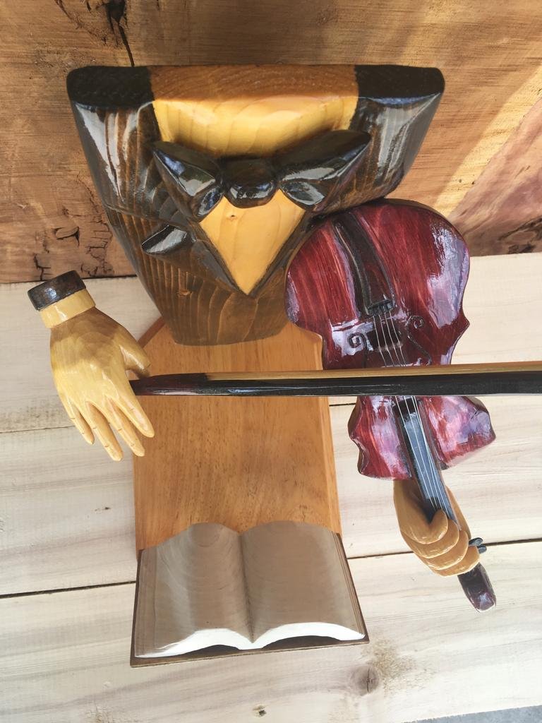 “Solo on Violin” Wood