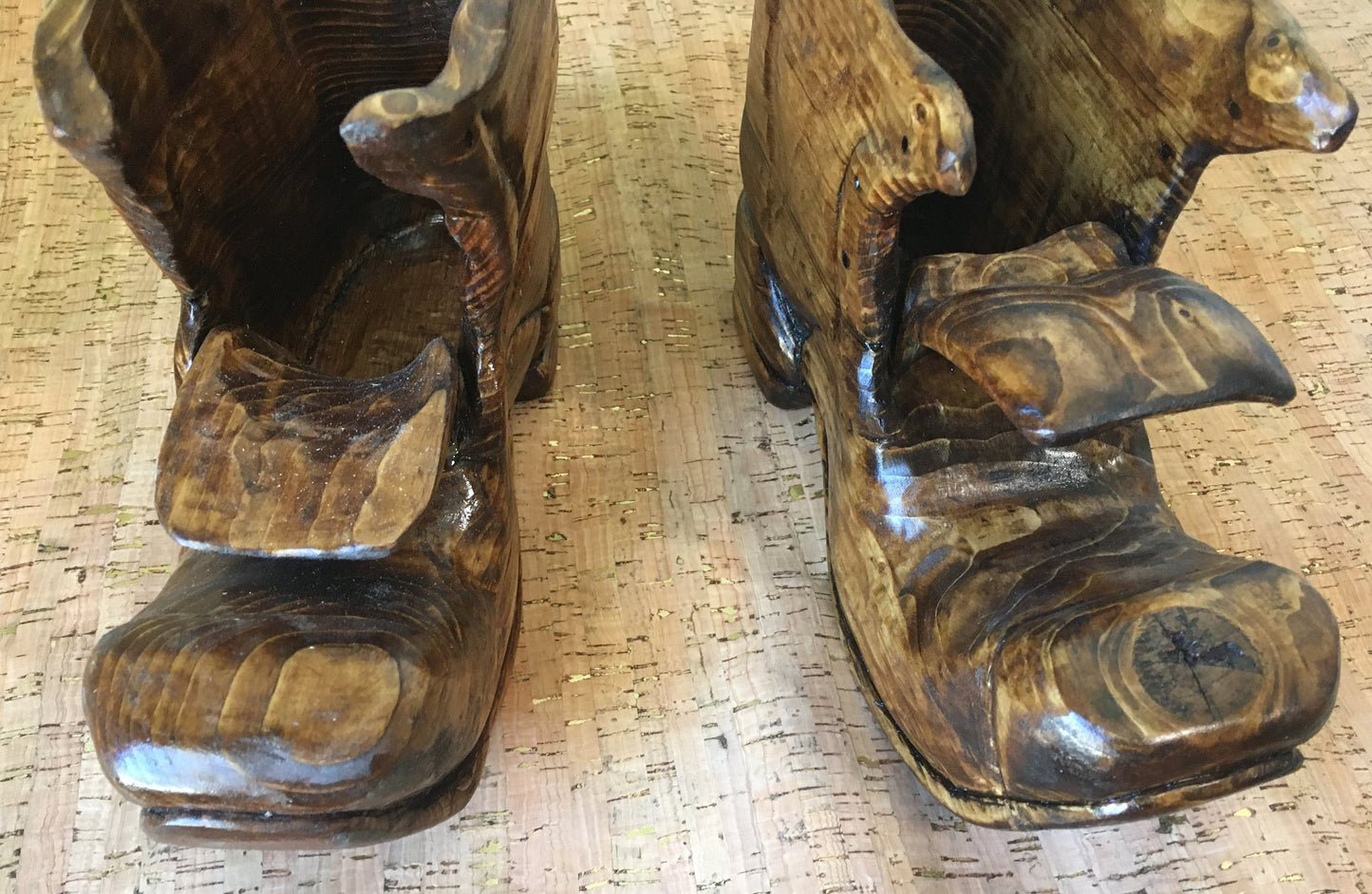 “Pair of Old Shoes” Wood