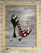“Checkmate” Genuine Leather 3D Art