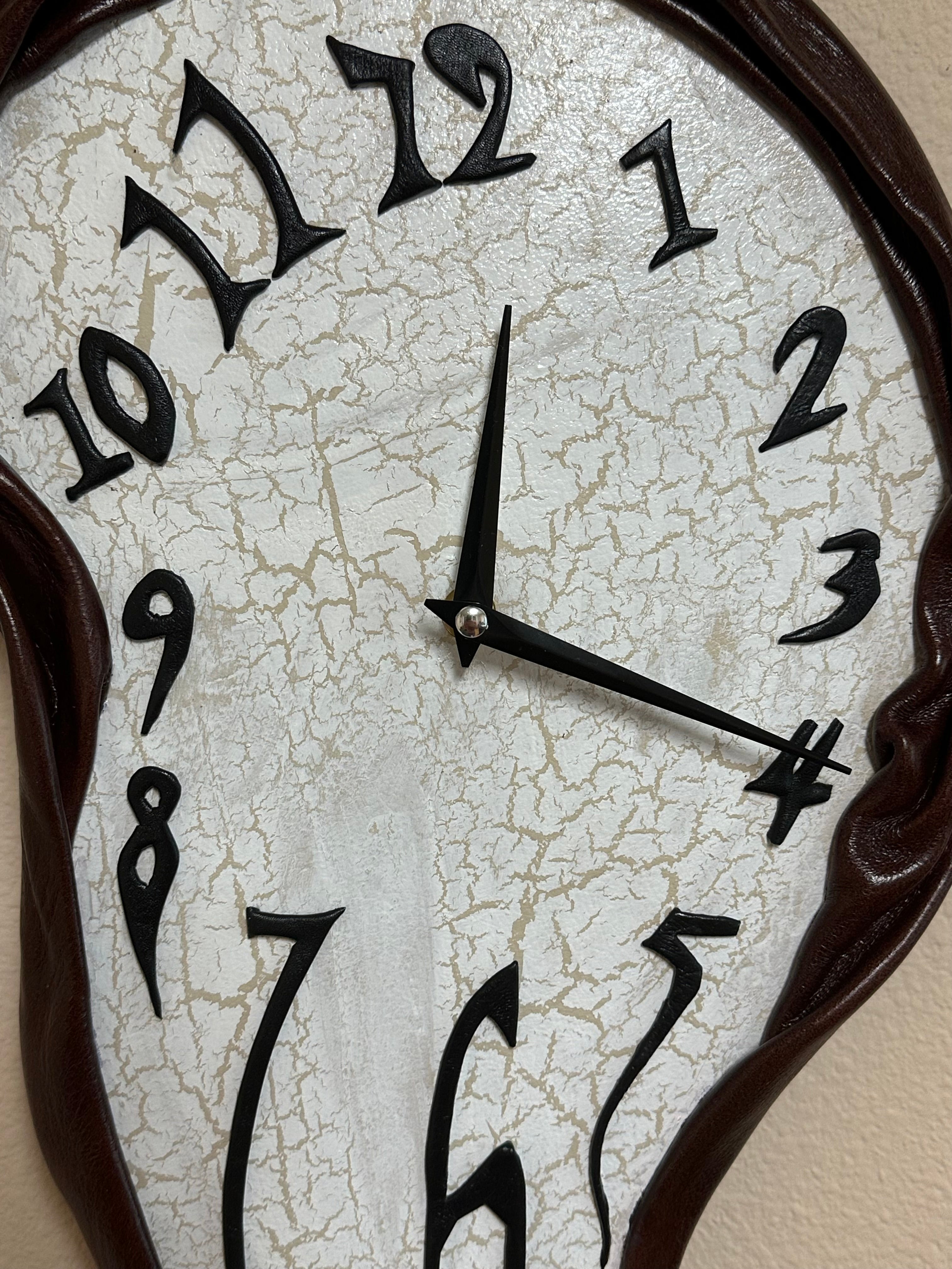 “Melting Clock” - Digits