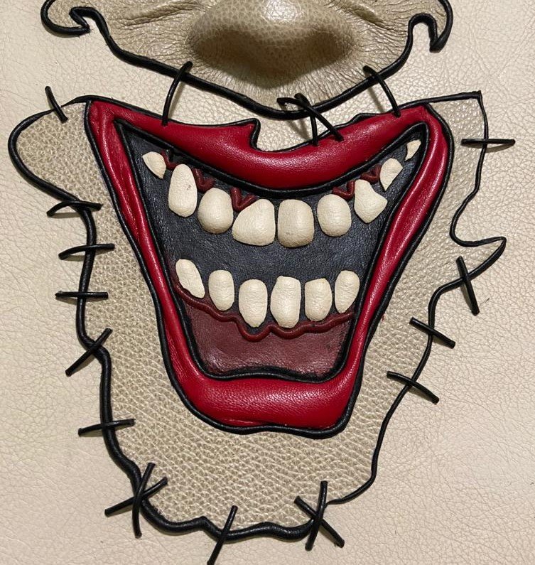 “Joker” Genuine Leather 3D Picture