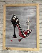 “Checkmate” Genuine Leather 3D Art