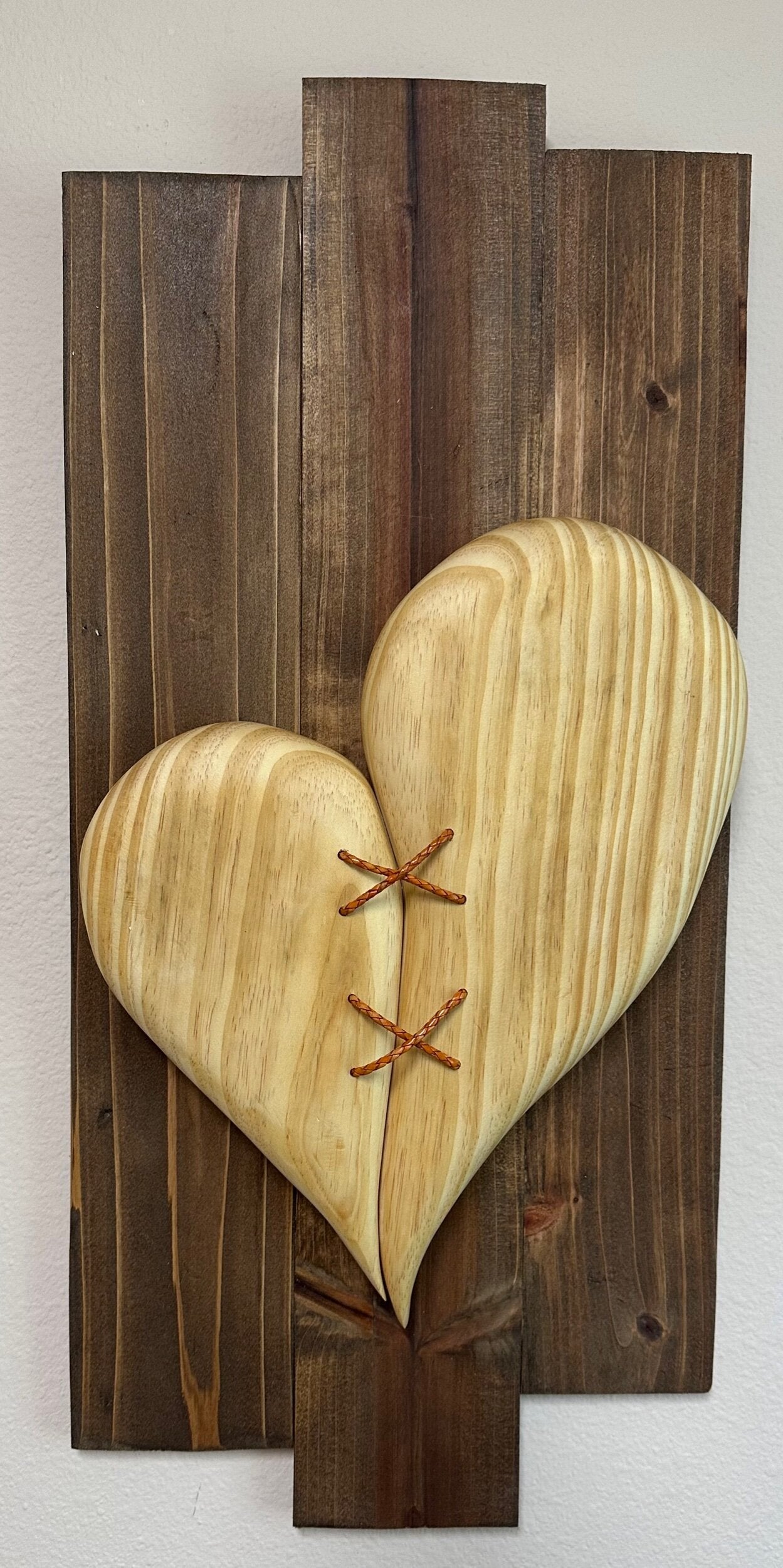 “Heart” Wood 3D Art