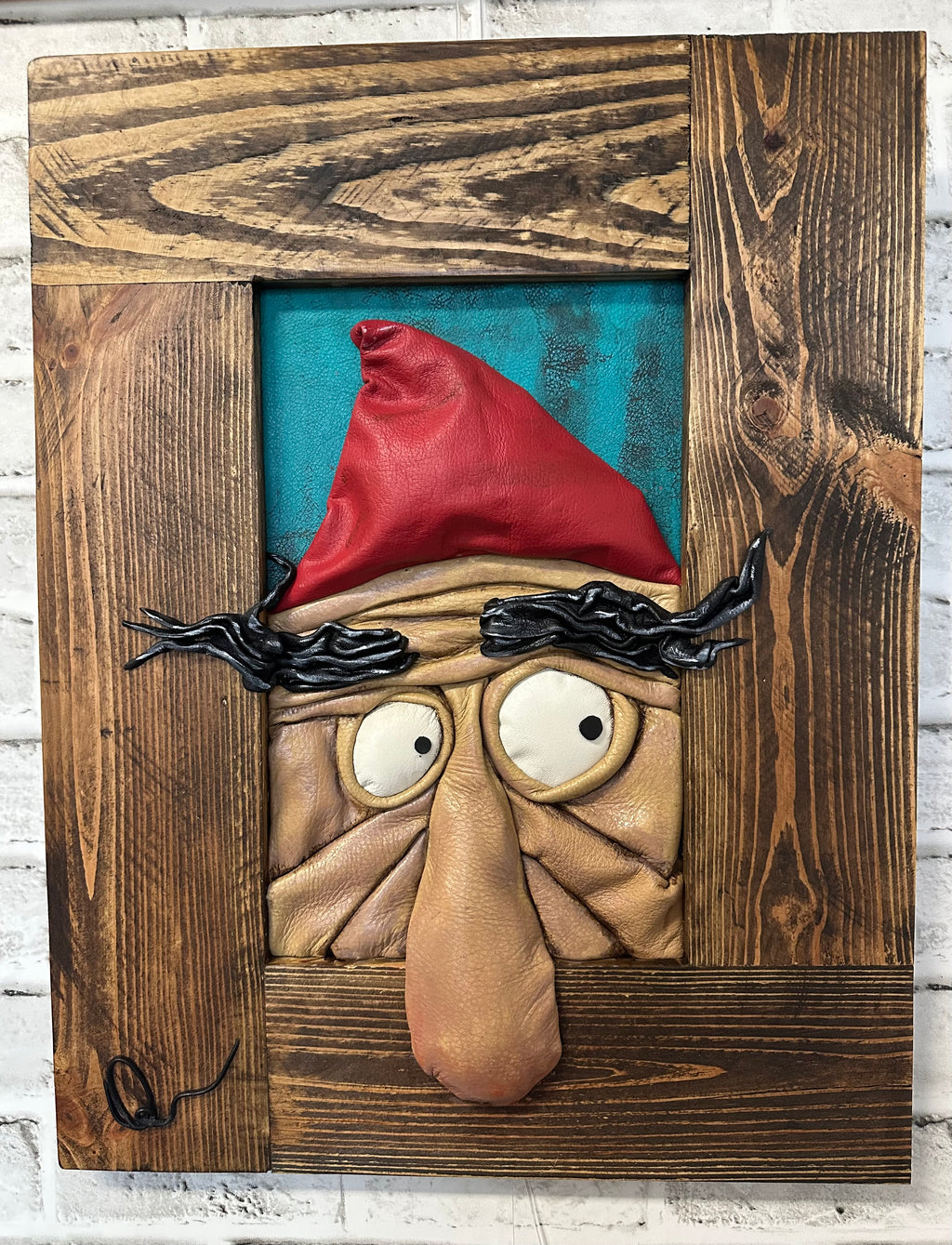 Who’s there? Genuine Leather 3D Art