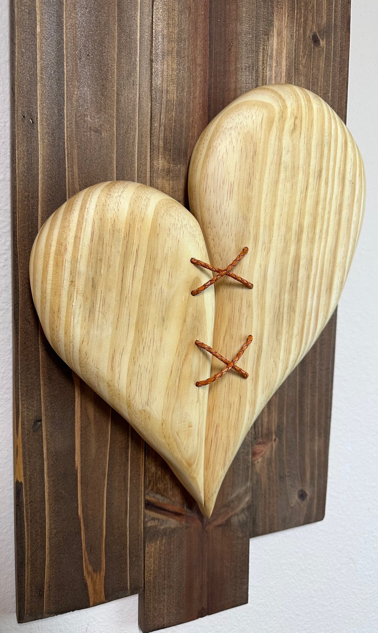 “Heart” Wood 3D Art