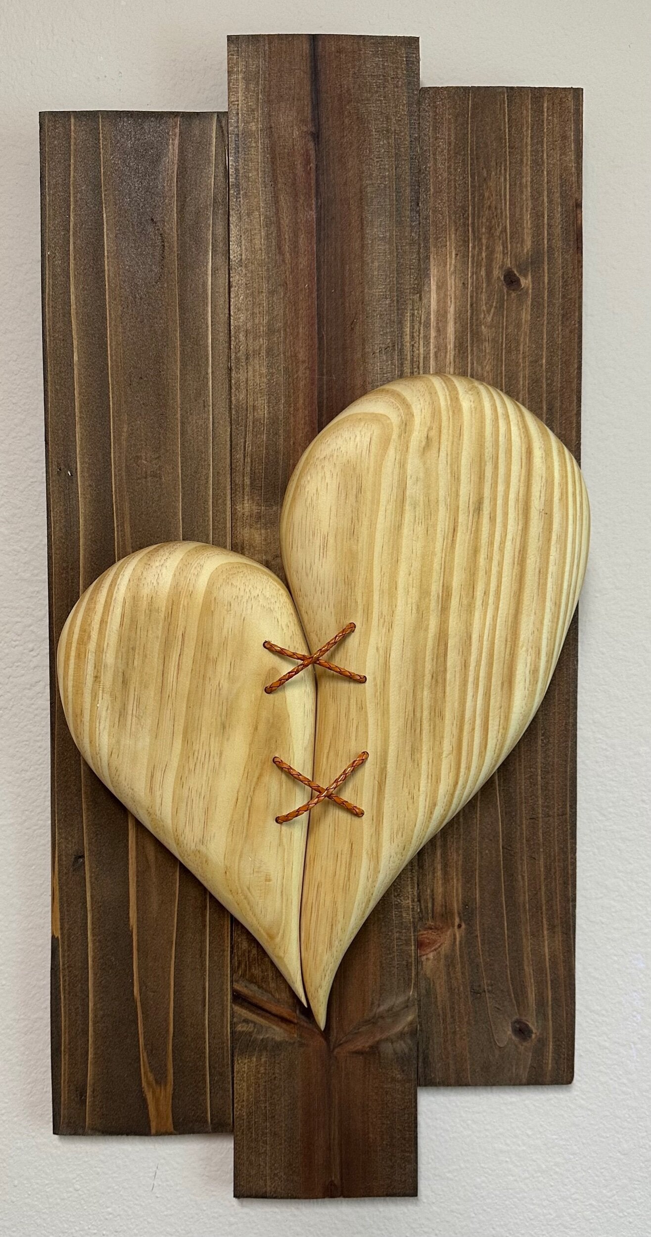 “Heart” Wood 3D Art