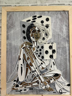 “Game of Dice’s” Genuine Leather 3D Art
