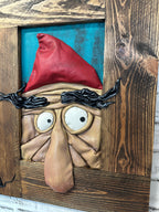 Who’s there? Genuine Leather 3D Art