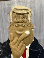 “The One” Genuine Leather 3D Art
