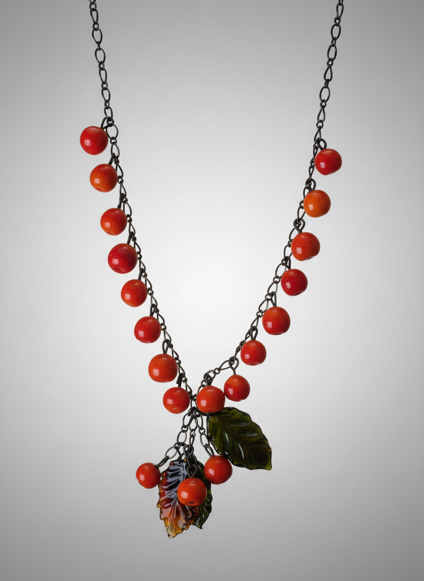 “Freya's Brisingamen” Necklace &amp; Earrings Set