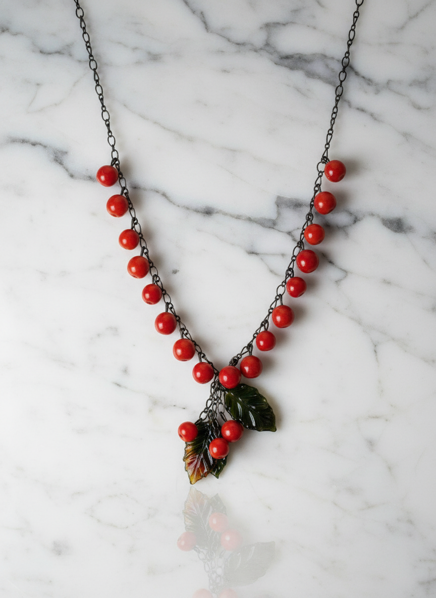 “Freya's Brisingamen” Necklace &amp; Earrings Set