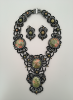 “Living in the Now” Necklace &amp; Earrings Set