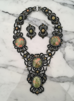 “Living in the Now” Necklace &amp; Earrings Set