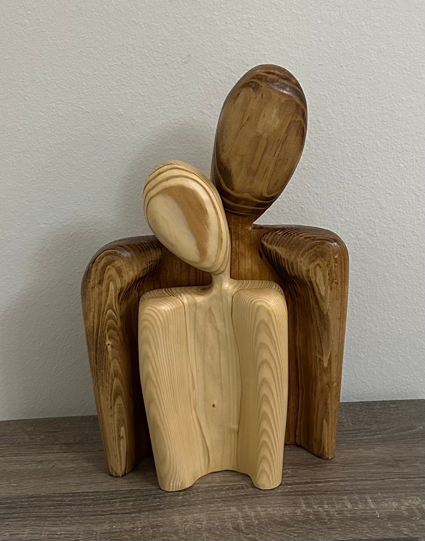 “Two Souls” Wood 3D Art