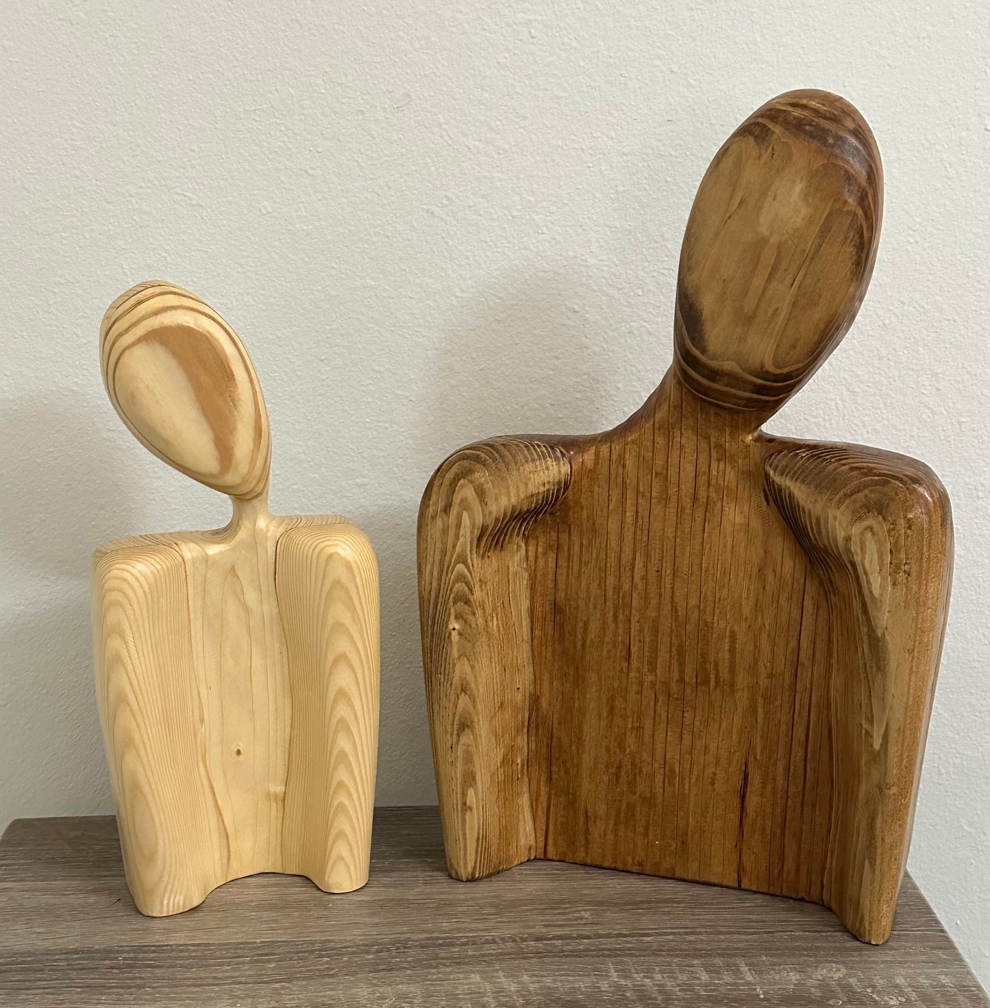 “Two Souls” Wood 3D Art