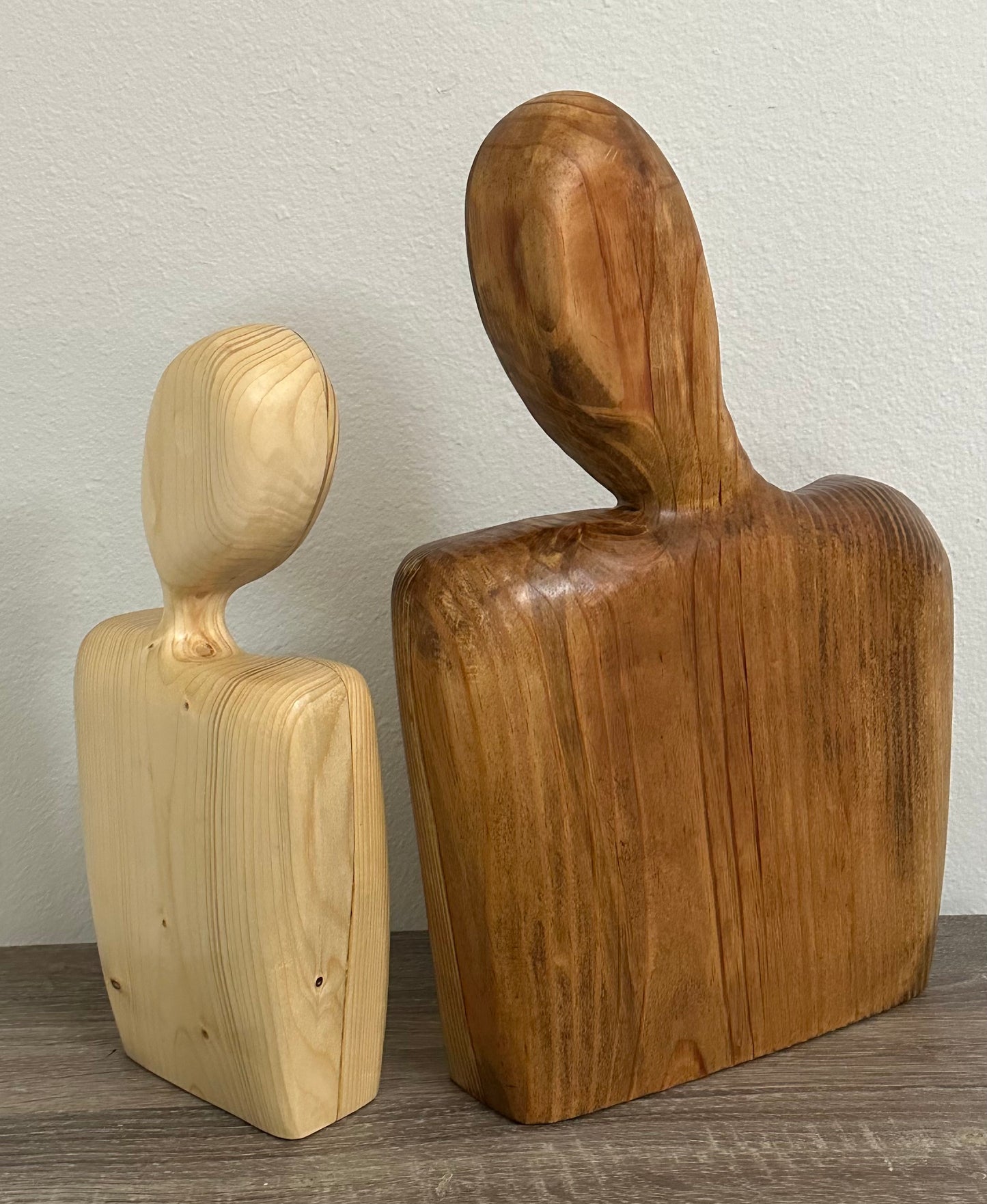 “Two Souls” Wood 3D Art