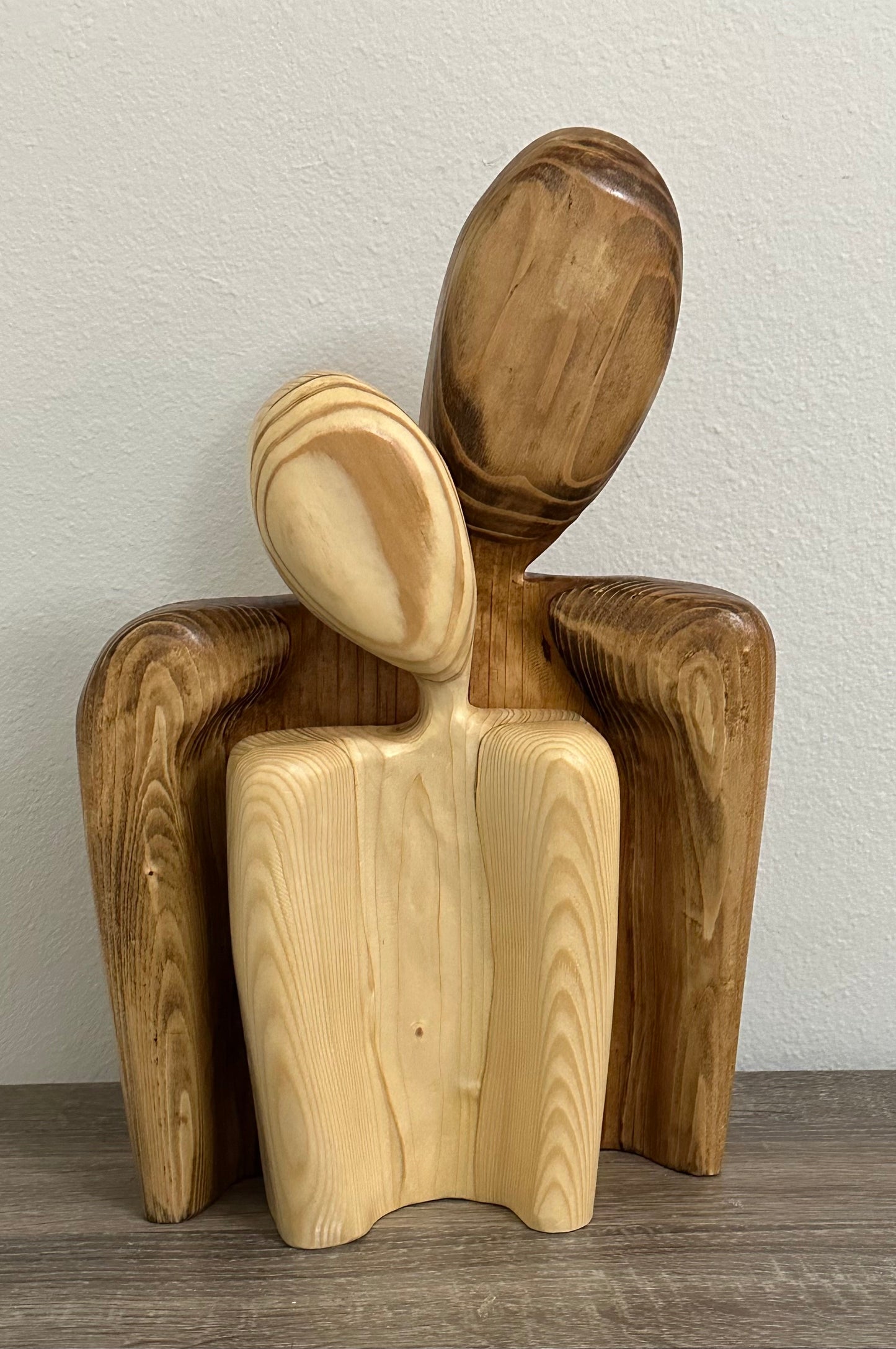 “Two Souls” Wood 3D Art