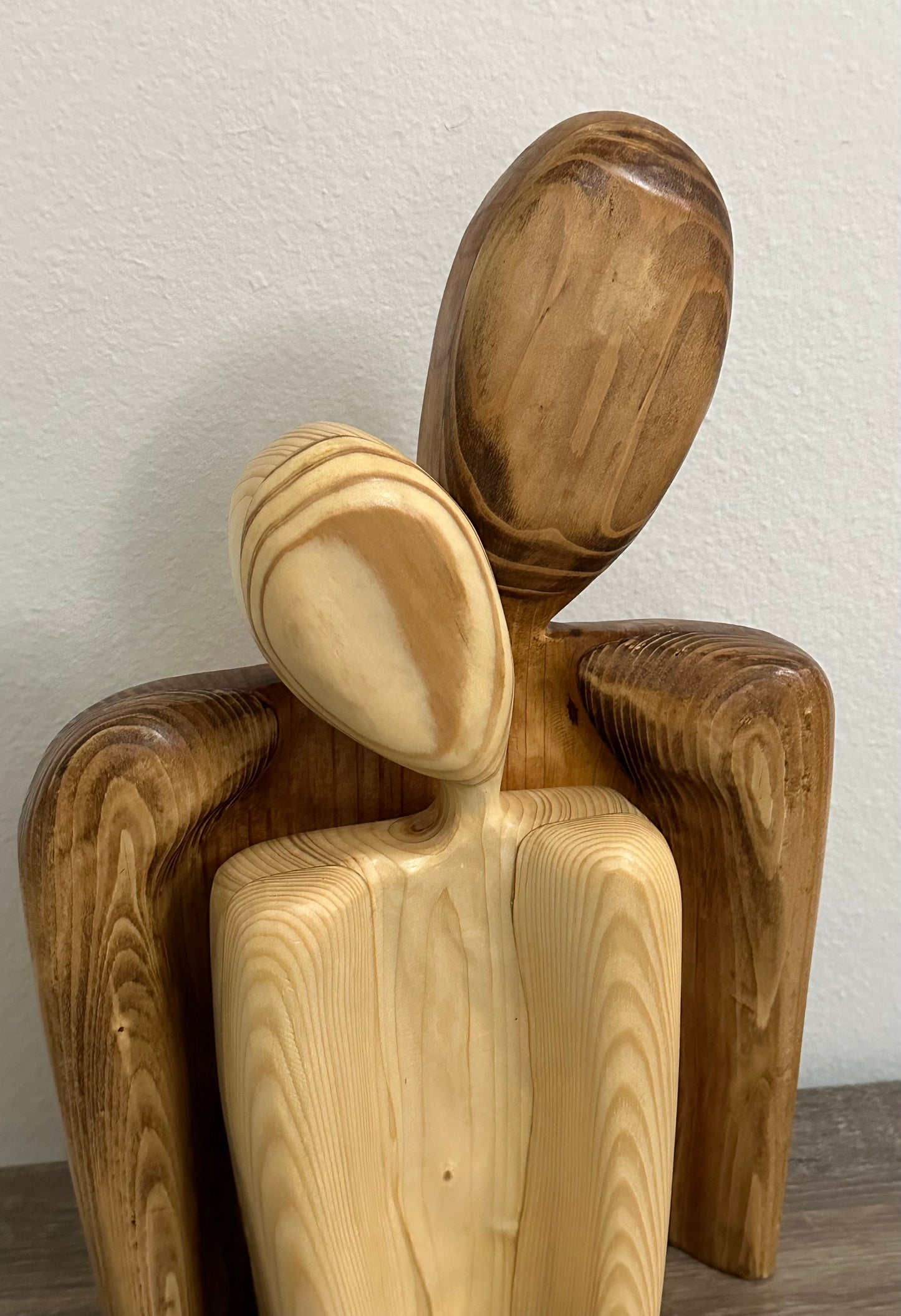 “Two Souls” Wood 3D Art