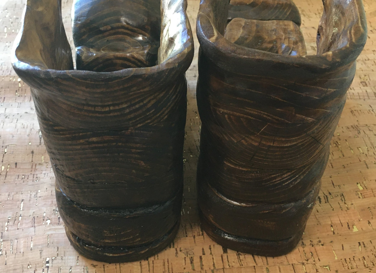 “Pair of Old Shoes” Wood