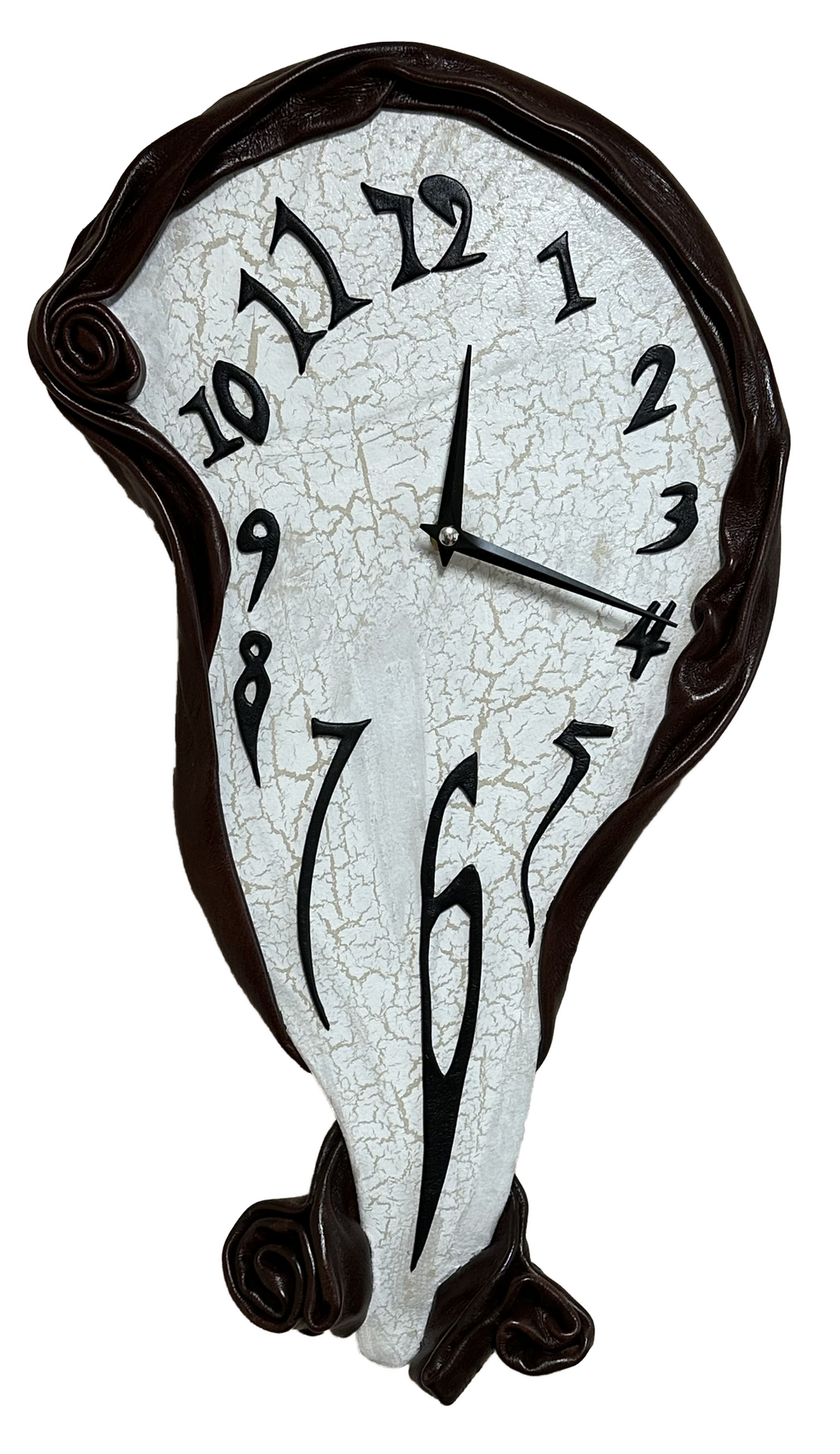 “Melting Clock” - Digits