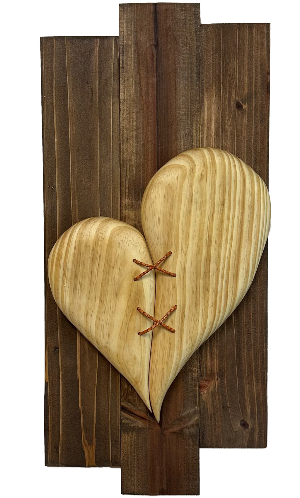 “Heart” Wood 3D Art