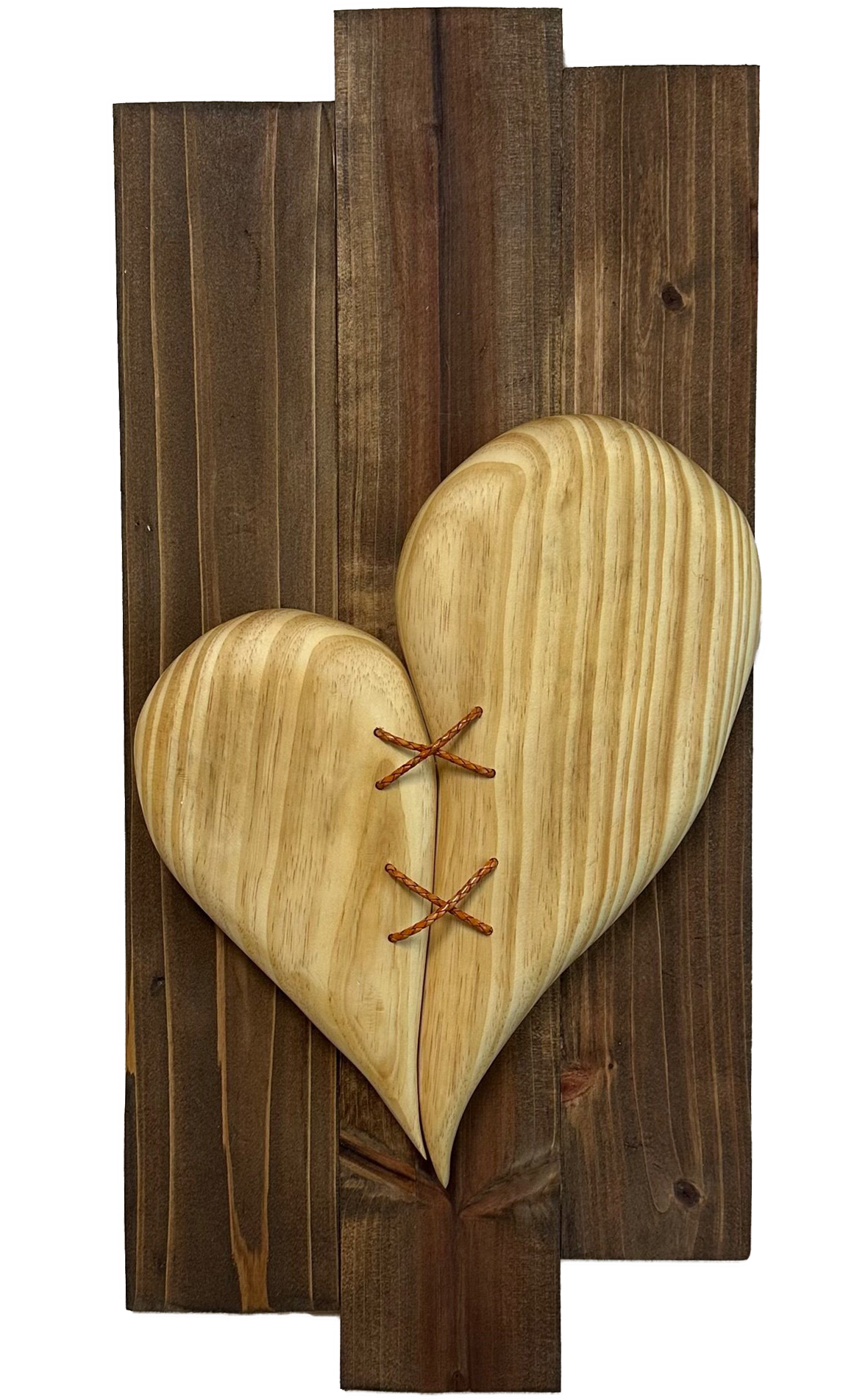 “Heart” Wood 3D Art