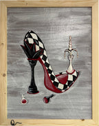 “Checkmate” Genuine Leather 3D Art