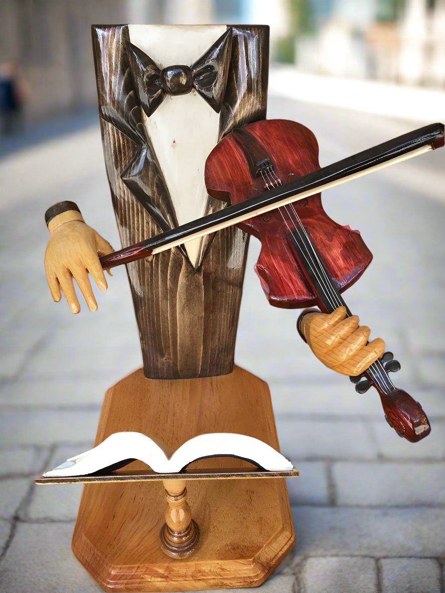 “Solo on Violin” Wood